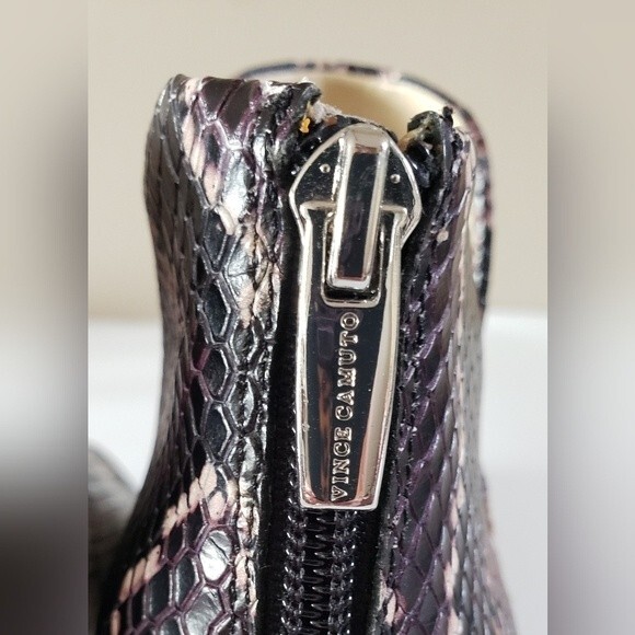 Vince Camuto Gigietta Women's Multi Color Snakeskin Print Ankle Boot Siz… - Picture 11 of 12